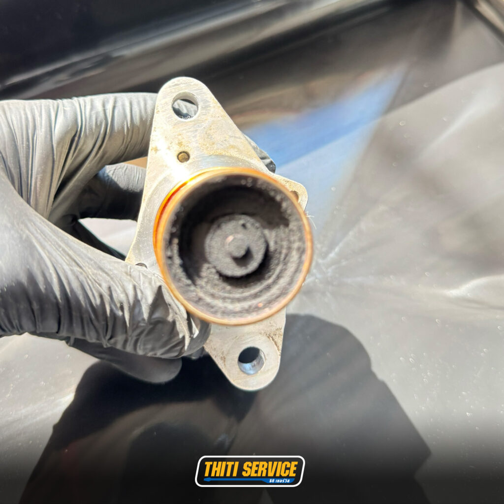 NISSAN ALMERA เครื่องสั่น รอบตก