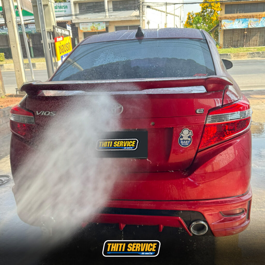 TOYOTA VIOS เปลี่ยนโช้คแท้ ซ่อมช่วงล่างยกชุด