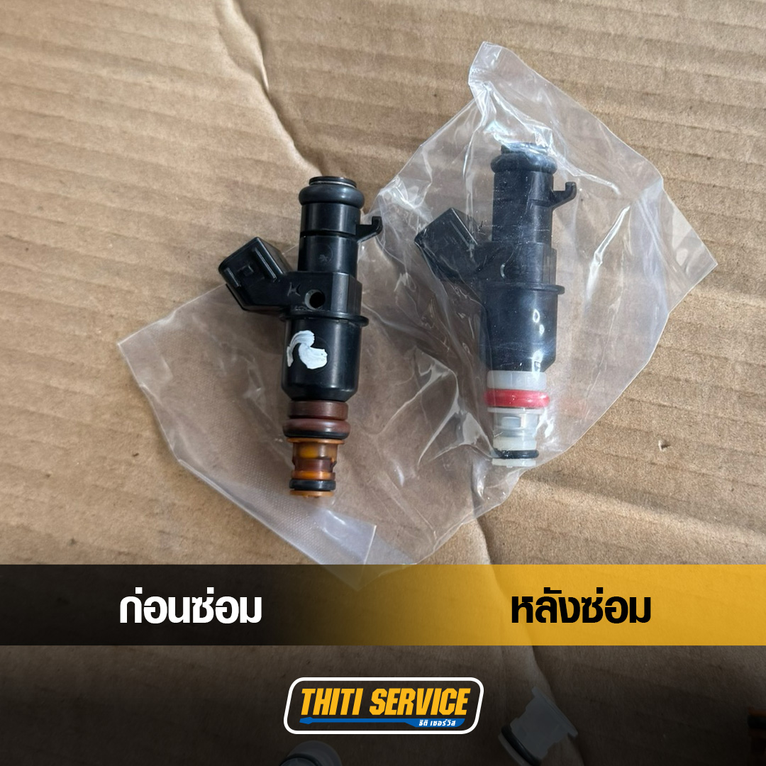 Honda Accord รอบเดินเบาสูง-กินน้ำมันผิดปกติ! แก้จบตรงจุดที่ Thiti Service อู่ซ่อมรถกาญจนบุรี
