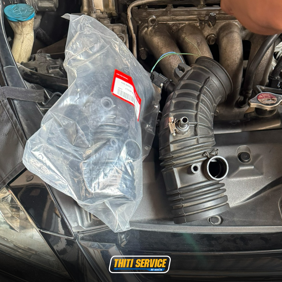 Honda Accord รอบเดินเบาสูง-กินน้ำมันผิดปกติ! แก้จบตรงจุดที่ Thiti Service อู่ซ่อมรถกาญจนบุรี