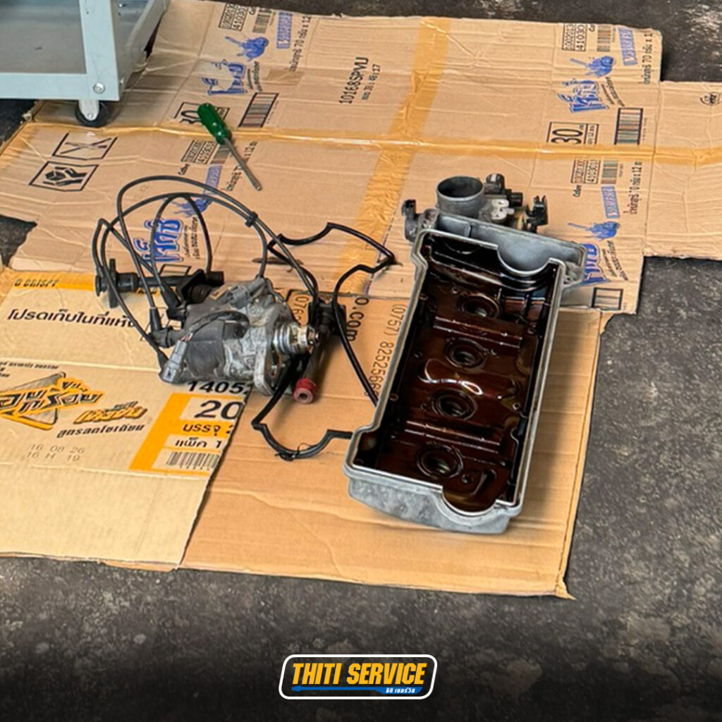 ธิติเซอร์วิส - อู่ซ่อมรถยนต์ กาญจนบุรี-TS2569_0044-toyota soluna เปลี่ยนถ่ายน้ำมันเครื่อง1