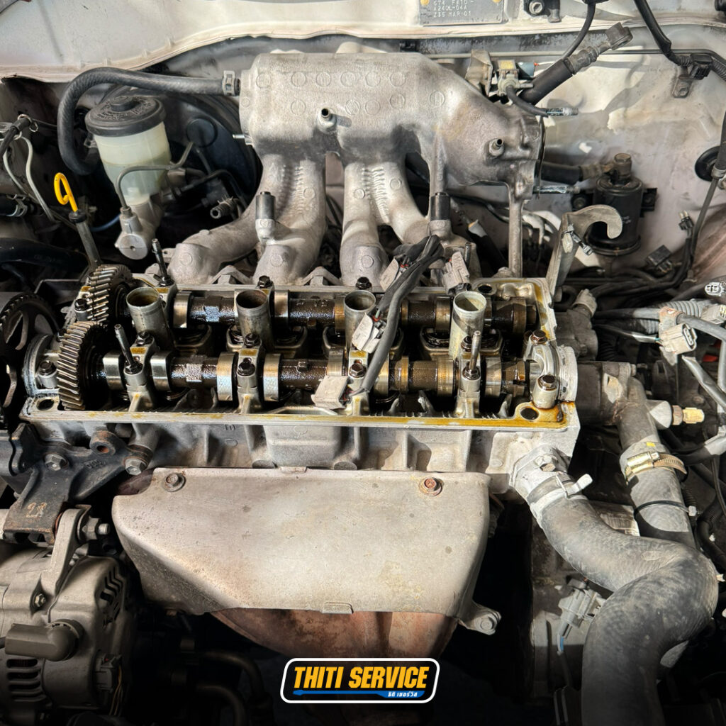 ธิติเซอร์วิส - อู่ซ่อมรถยนต์ กาญจนบุรี-TS2569_0044-toyota soluna เปลี่ยนถ่ายน้ำมันเครื่อง1-2