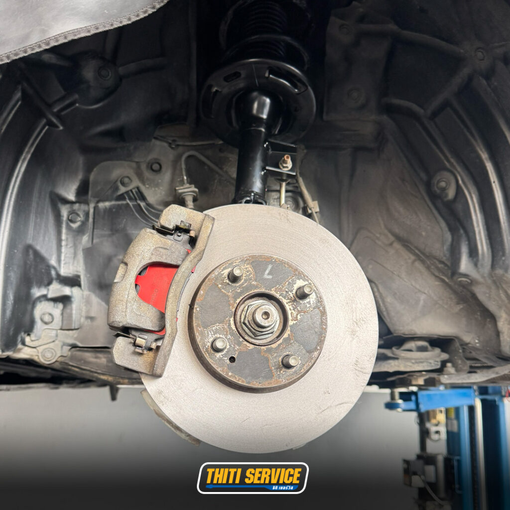 Mazda2-เปลี่ยนน้ำมันเครื่อง-เปลี่ยนโช้คอัพ-เปลี่ยนผ้าดิสเบรกBrembo-ThitiService-TS2569-0112-7