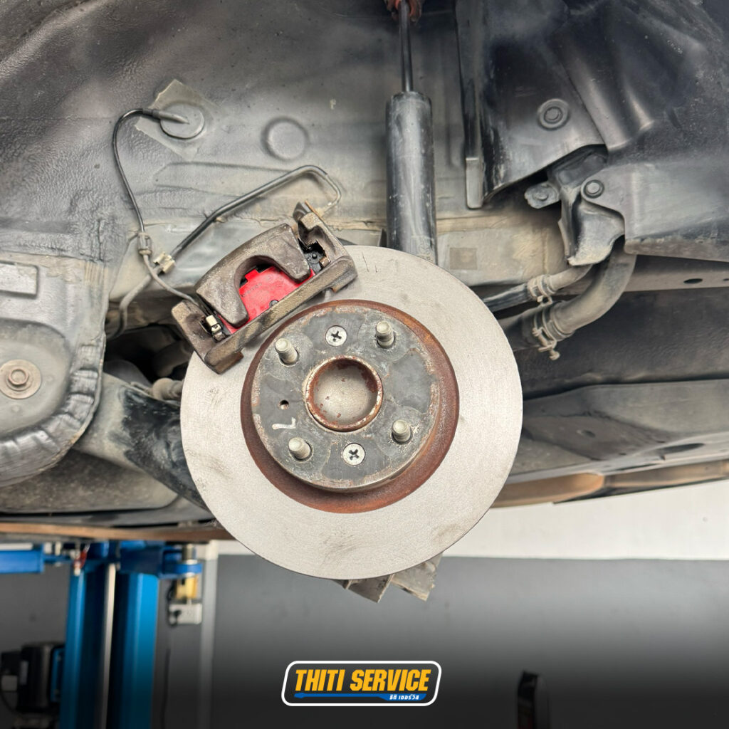 Mazda2-เปลี่ยนน้ำมันเครื่อง-เปลี่ยนโช้คอัพ-เปลี่ยนผ้าดิสเบรกBrembo-ThitiService-TS2569-0112-8