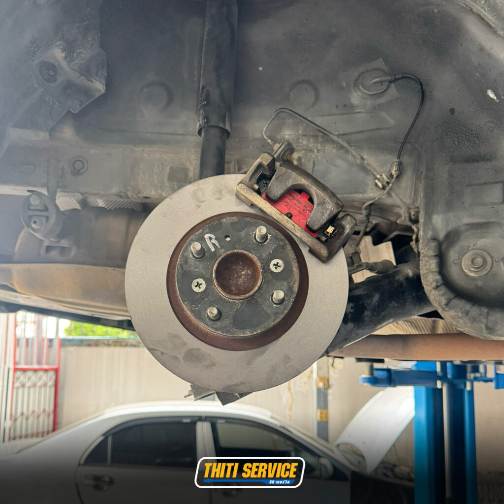 Mazda2-เปลี่ยนน้ำมันเครื่อง-เปลี่ยนโช้คอัพ-เปลี่ยนผ้าดิสเบรกBrembo-ThitiService-TS2569-0112-9