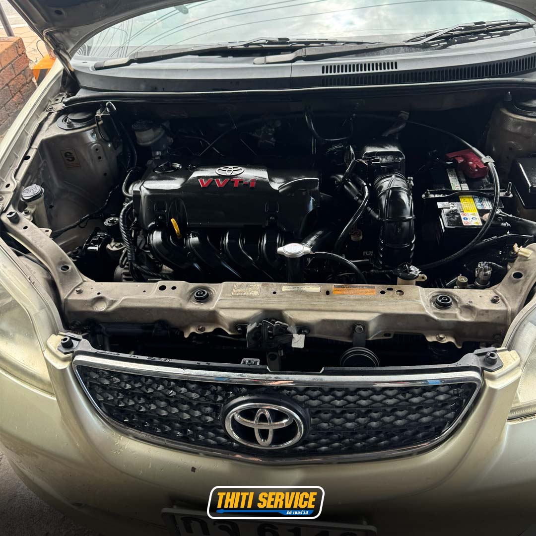 toyota vios อาการเครื่องเดินไม่เรียบไฟเครื่องโชว์- ธิติเซอร์วิส - อู่ซ่อมรถยนต์ กาญจนบุรี-TS2569_0133-1-2