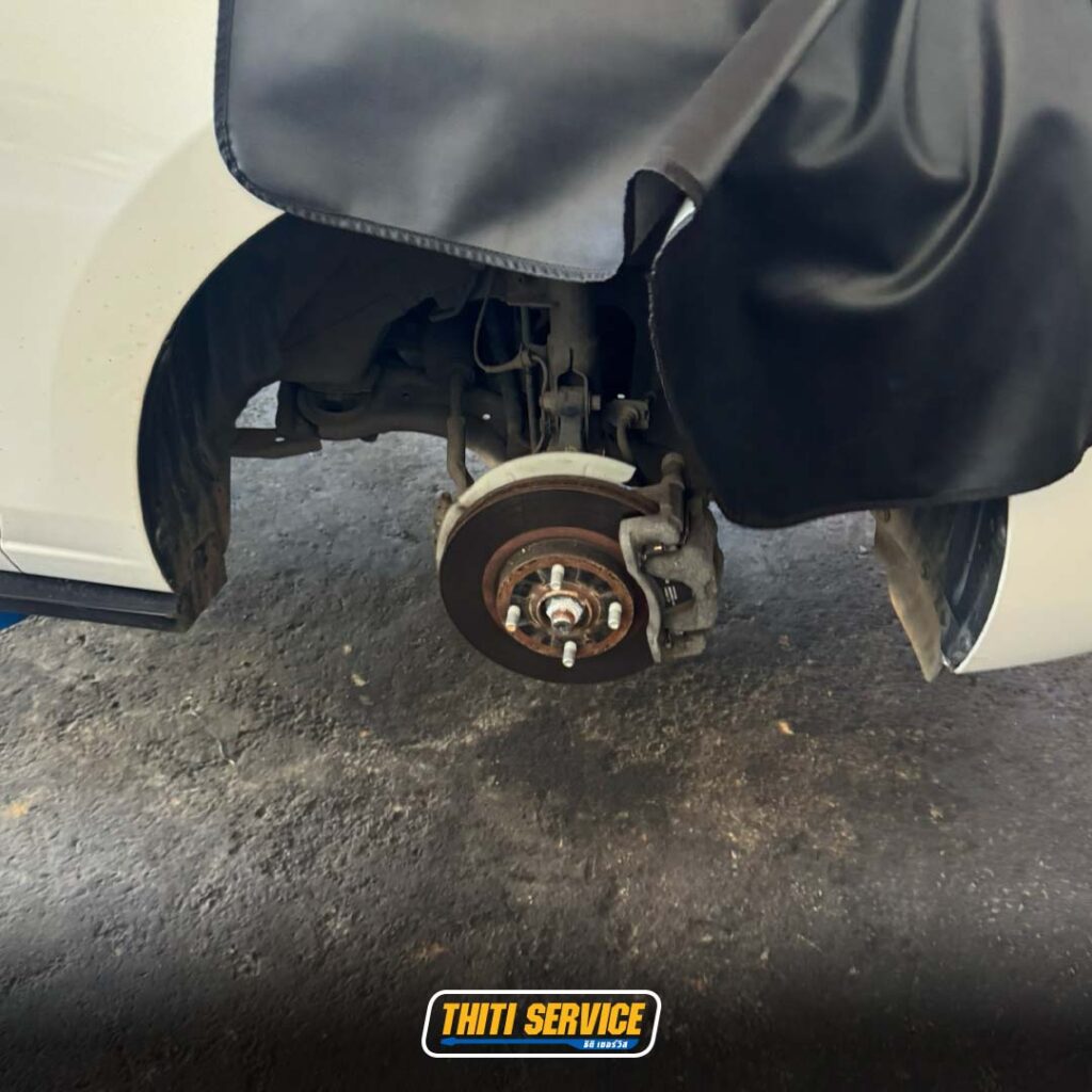 ธิติเซอร์วิส - อู่ซ่อมรถยนต์ กาญจนบุรี-TS2569_0183-mazda2 ลูกปืนล้อหลัง-ปีกนกหน้า-2-4