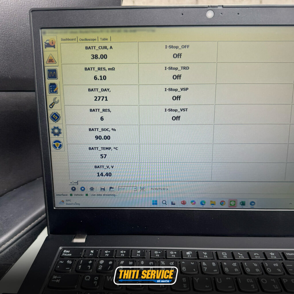 ธิติเซอร์วิส - อู่ซ่อมรถยนต์ กาญจนบุรี-ปิดระบบ i stop-เปลี่ยนหัวเทียน-mazda2-2-3