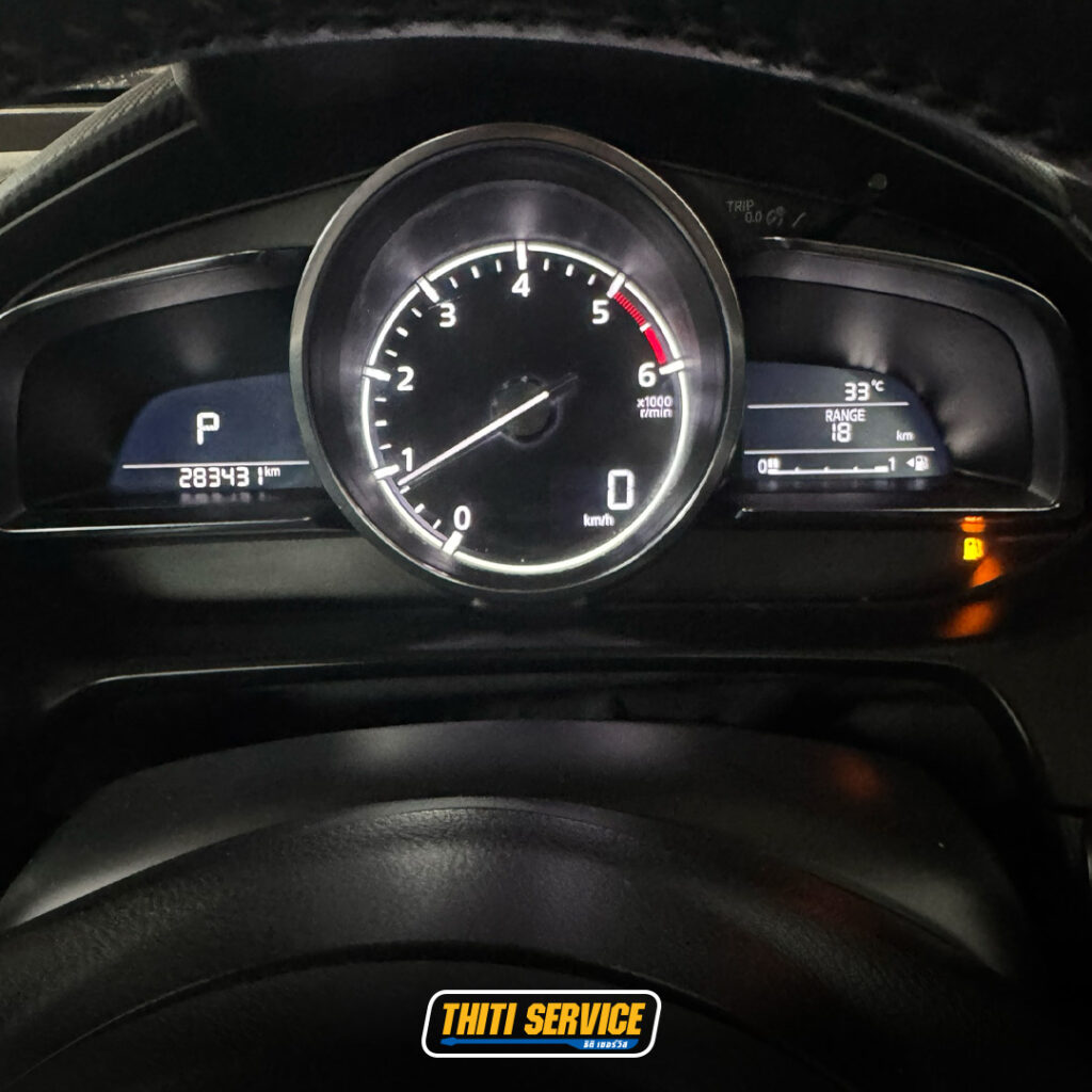 ธิติเซอร์วิส - อู่ซ่อมรถยนต์ กาญจนบุรี-ปิดระบบistop ieloop mazda2-1-04