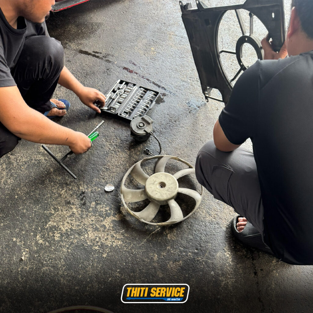 ธิติเซอร์วิส - อู่ซ่อมรถยนต์ กาญจนบุรี-ปิดระบบistop ieloop mazda2-1-09