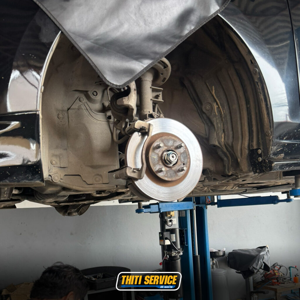 ธิติเซอร์วิส - อู่ซ่อมรถยนต์ กาญจนบุรี-หม้อน้ำ-ยางกันฝุ่นเพลาขับ-mazda2-2