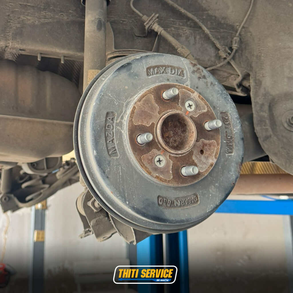 ธิติเซอร์วิส - อู่ซ่อมรถยนต์ กาญจนบุรี-หม้อน้ำ-ยางกันฝุ่นเพลาขับ-mazda2-2-3